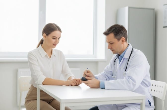 GL-DEFEND- with doctor & patient image